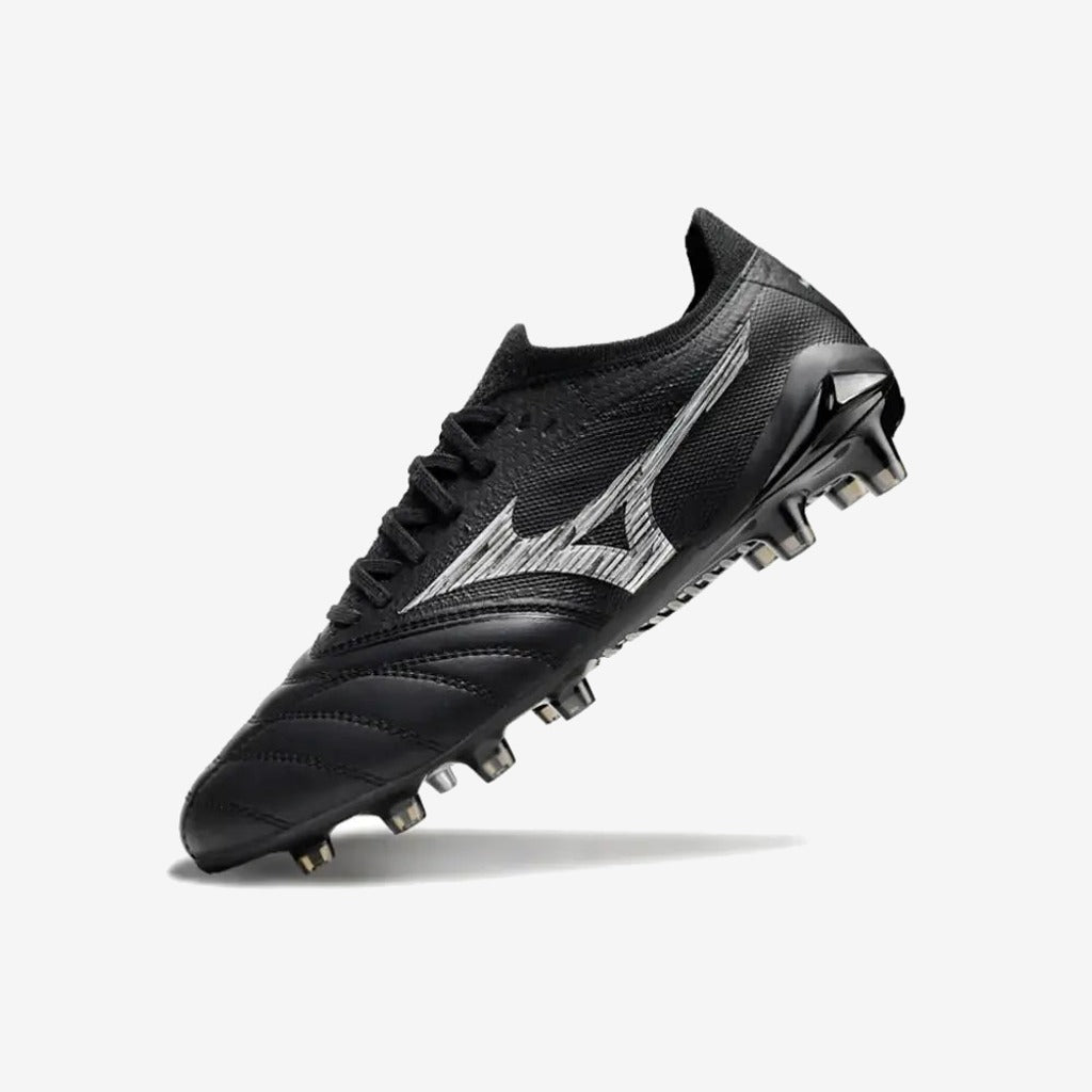 Mizuno Morelia Neo 4 Beta Elite FG/AG Unlimited Black - Noir/Argent/Noir