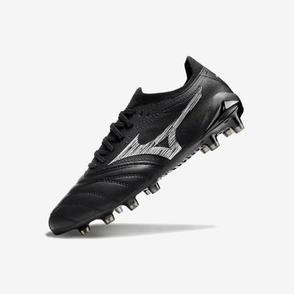 Mizuno Morelia Neo 4 Beta Elite FG/AG Unlimited Black - Noir/Argent/Noir