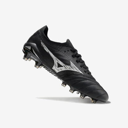 Mizuno Morelia Neo 4 Beta Elite FG/AG Unlimited Black - Noir/Argent/Noir