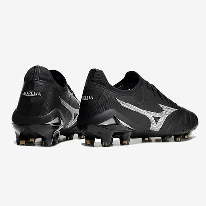 Mizuno Morelia Neo 4 Beta Elite FG/AG Unlimited Black - Noir/Argent/Noir