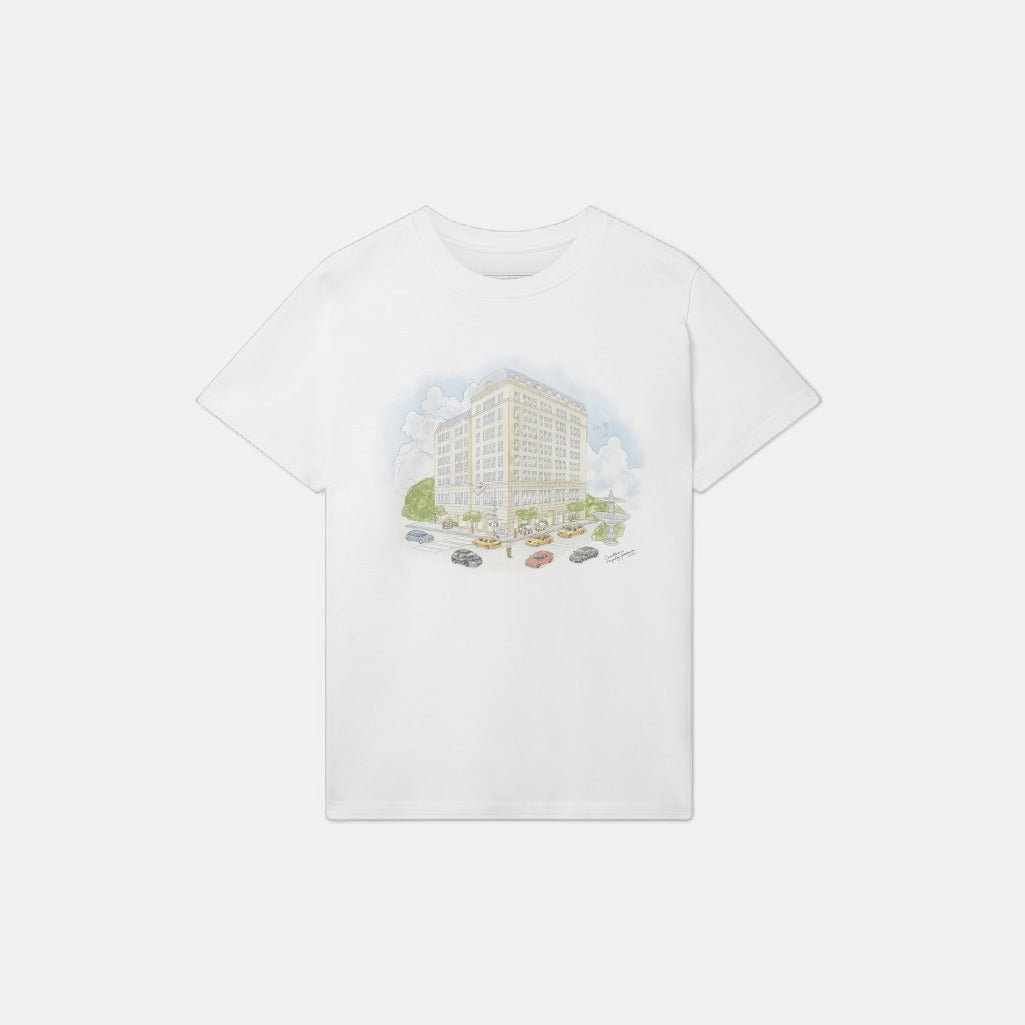 White Fifth Avenue T-Shirt