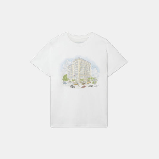 White Fifth Avenue T-Shirt