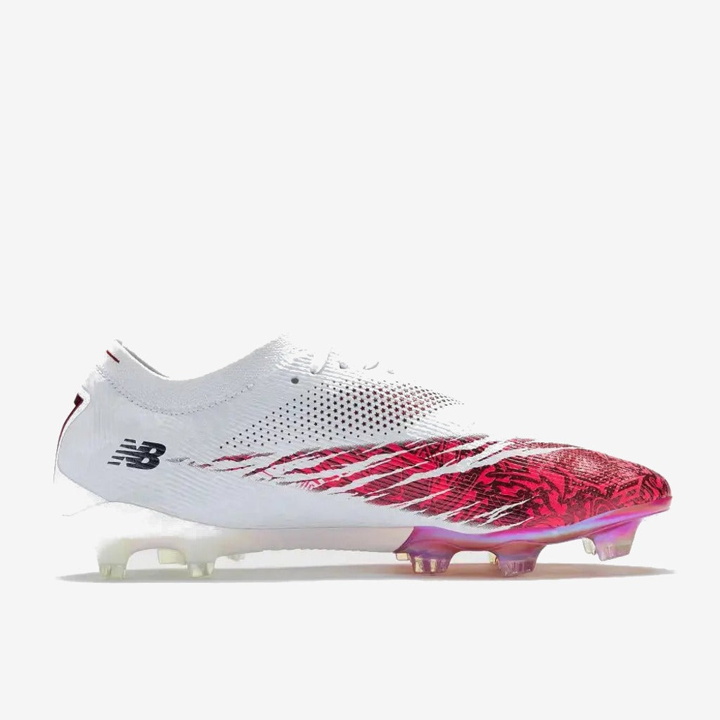 New Balance Furon V8 Elite FG x Saka - Blanc/Rouge