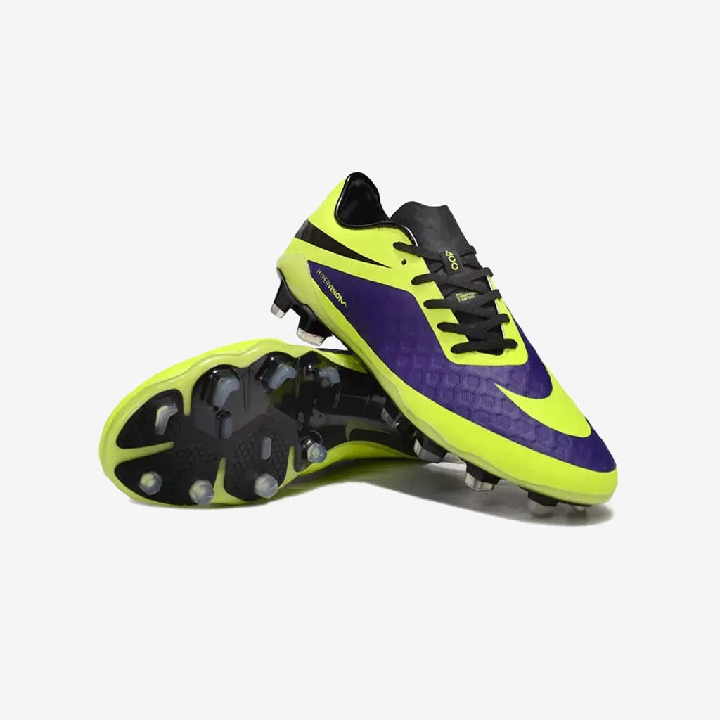 Nike New Hypervenom Phantom 1 FG - Neon/Lilla/Sort