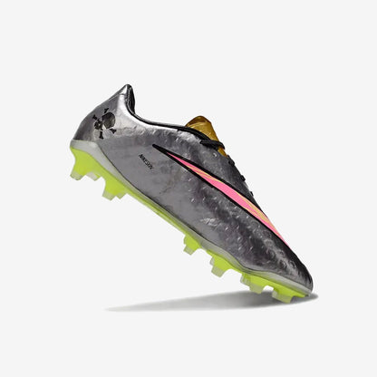 Nike New Hypervenom Phantom 1 FG - Sølv/Guld/Neon