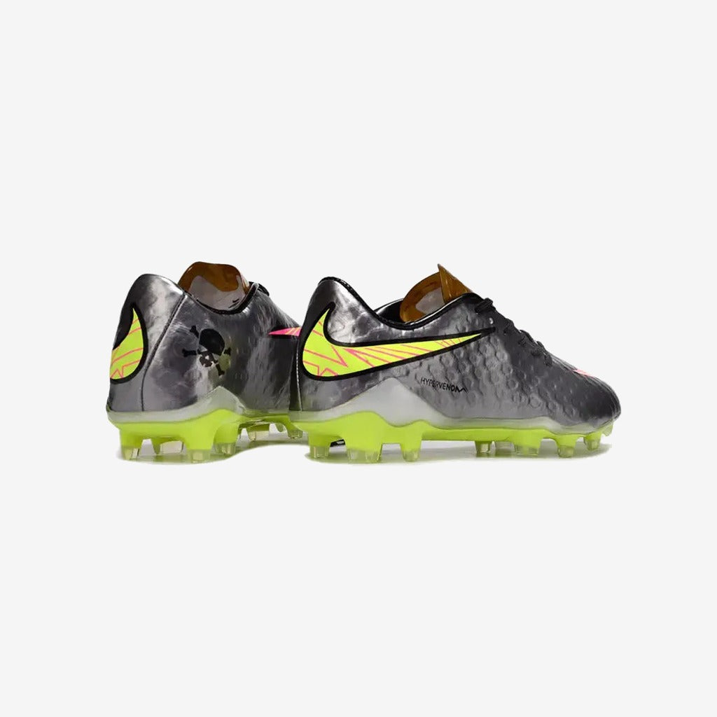 Nike New Hypervenom Phantom 1 FG - Sølv/Guld/Neon