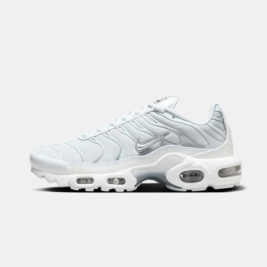 Nike® Air Max Plus White Metallic Silver