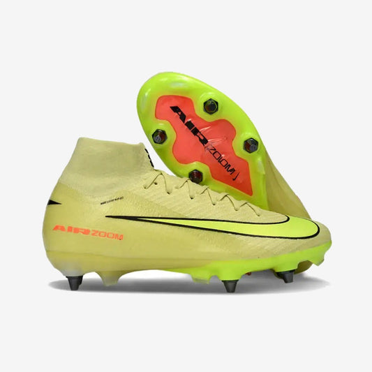 Nike Air Zoom Mercurial Superfly 10 SG Max Voltage - Vert/Jaune Fluo/Orange