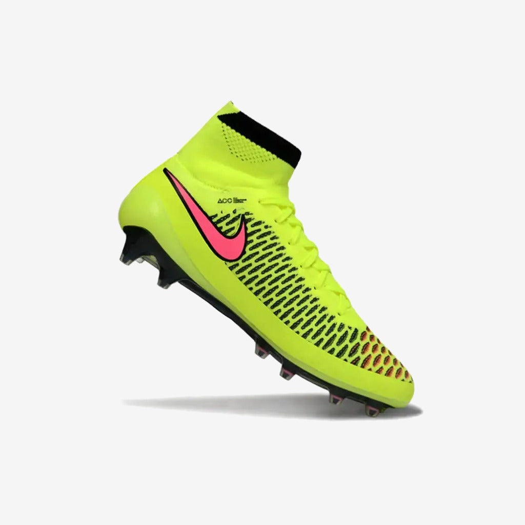 Nike Magista Obra - Neon/Sort/Rød