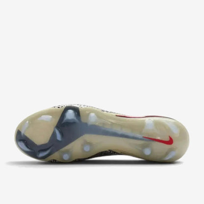 Nike Phantom 6 Elite Low Cut FG United - Bordeaux/Universal Red/Gris