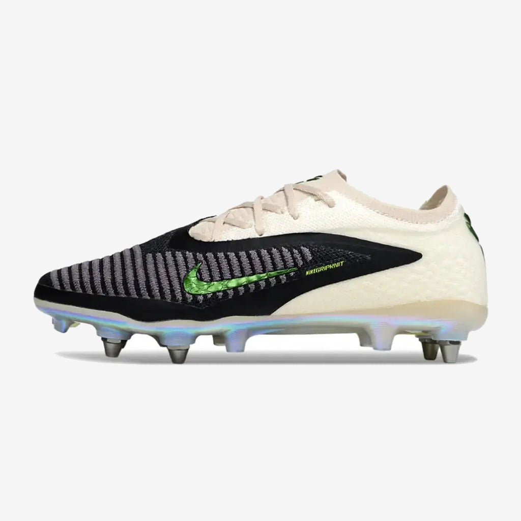 Nike Phantom 6 Elite Low Cut SG Black Mamba - Blanc/Noir/Vert ÉDITION LIMITÉE