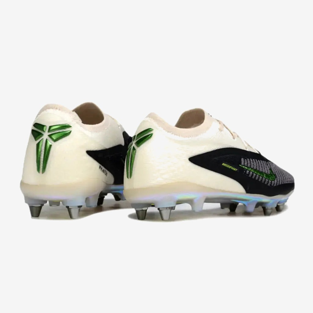 Nike Phantom 6 Elite Low Cut SG Black Mamba - Blanc/Noir/Vert ÉDITION LIMITÉE
