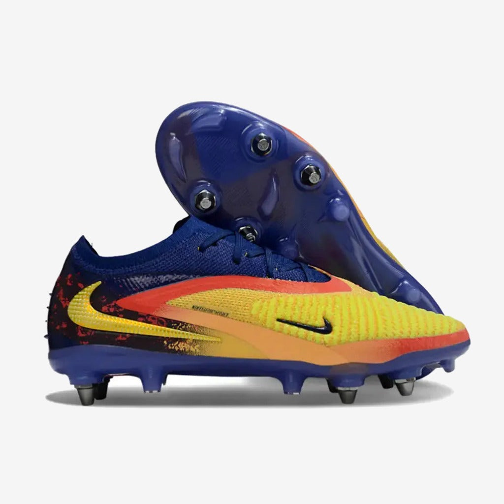 Nike Phantom 6 Elite Low Cut SG Erling Haaland Personal Edition - Orange/Jaune/Bleu