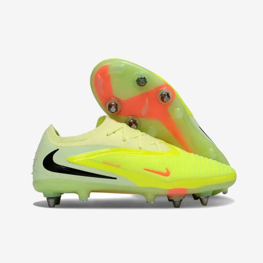 Nike Phantom 6 Elite Low Cut SG Max Voltage - Vert/Noir/Orange