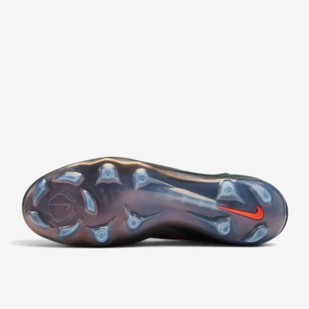 Nike Phantom 6 High Elite FG Heat-Up - Cendre Moy/Or Ambré/Noir