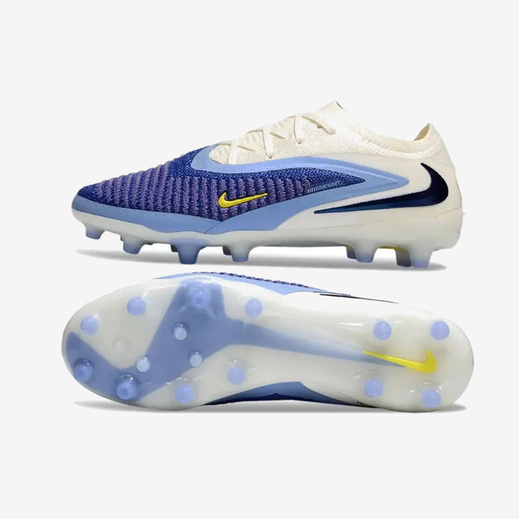 Nike Phantom 6 AG - Fear Nothing Bleu/Blanc/Jaune AG