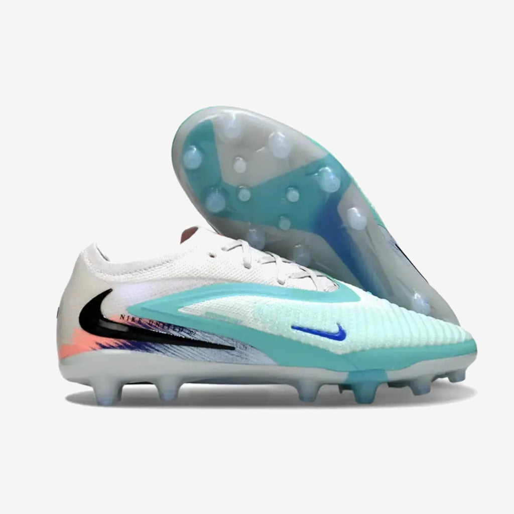 Nike PHANTOM 6 ELITE AG LOW CUT UNITED PACK 002 AG -BLANC/TURQUOISE/VIOLET