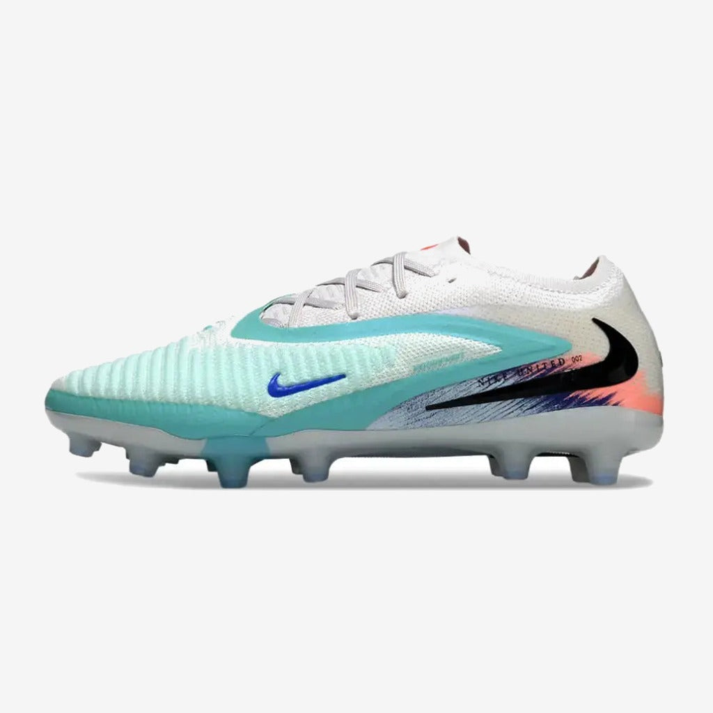 Nike PHANTOM 6 ELITE AG LOW CUT UNITED PACK 002 AG -BLANC/TURQUOISE/VIOLET