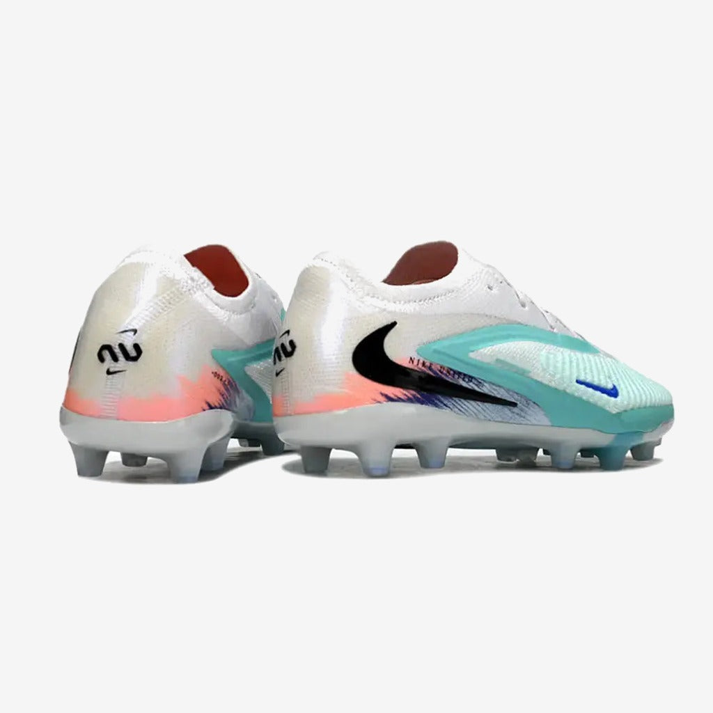 Nike PHANTOM 6 ELITE AG LOW CUT UNITED PACK 002 AG -BLANC/TURQUOISE/VIOLET