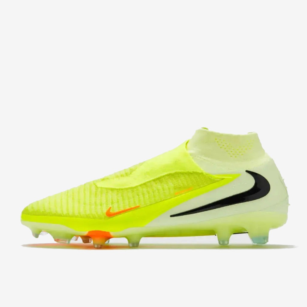 Nike PHANTOM 6 ELITE HIGH CUT FG MAX VOLTAGE - JAUNE/LIMELIGHT/BLACK/HYPER CRIMSON