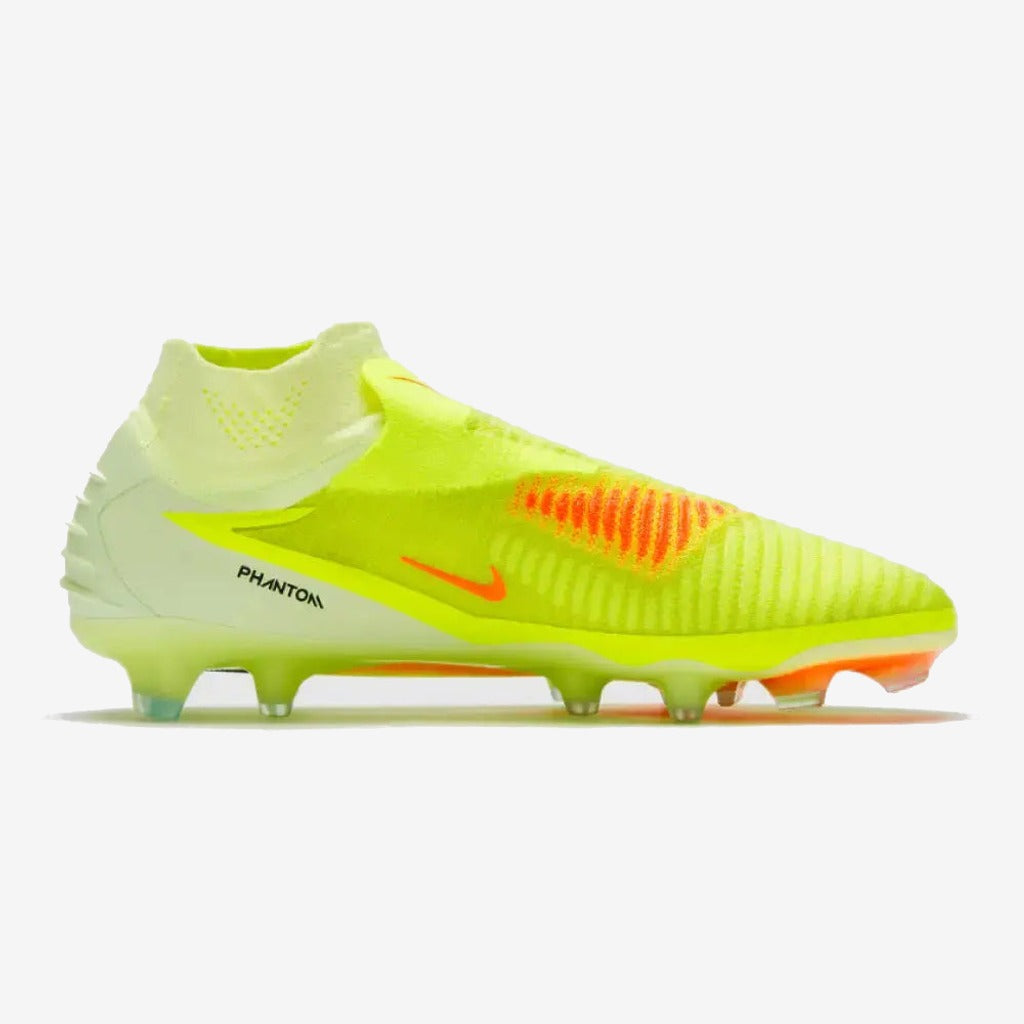 Nike PHANTOM 6 ELITE HIGH CUT FG MAX VOLTAGE - JAUNE/LIMELIGHT/BLACK/HYPER CRIMSON