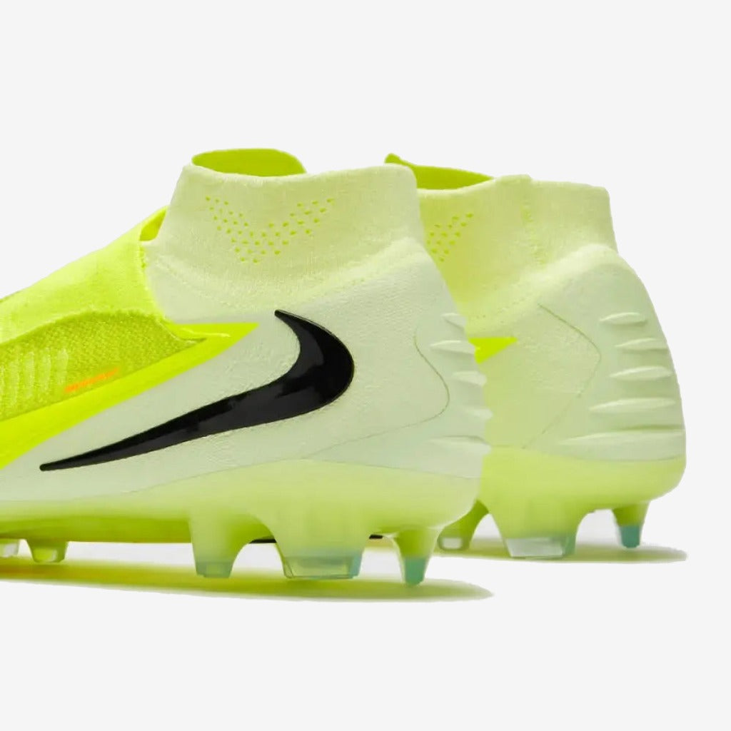 Nike PHANTOM 6 ELITE HIGH CUT FG MAX VOLTAGE - JAUNE/LIMELIGHT/BLACK/HYPER CRIMSON