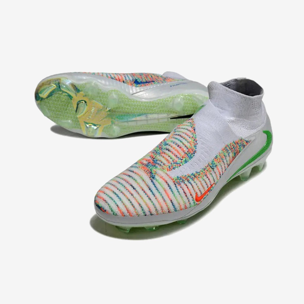 Nike PHANTOM 6 ELITE HIGH CUT FG x EA SPORTS - Gris/Vert/Multicouleur