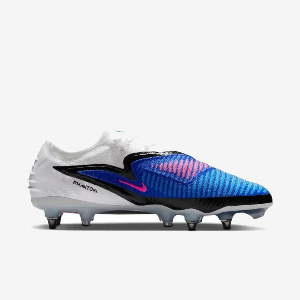 Nike Phantom 6 Elite Low Cut SG Attack Pack - Bleu/Blanc/Noir/Rose