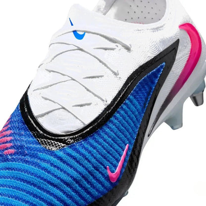 Nike Phantom 6 Elite Low Cut SG Attack Pack - Bleu/Blanc/Noir/Rose