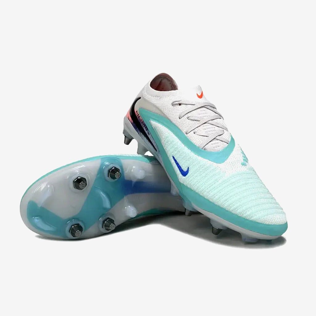 Nike Phantom 6 Elite SG Low Cut United Pack 002 - Blanc/Turquoise/Violet