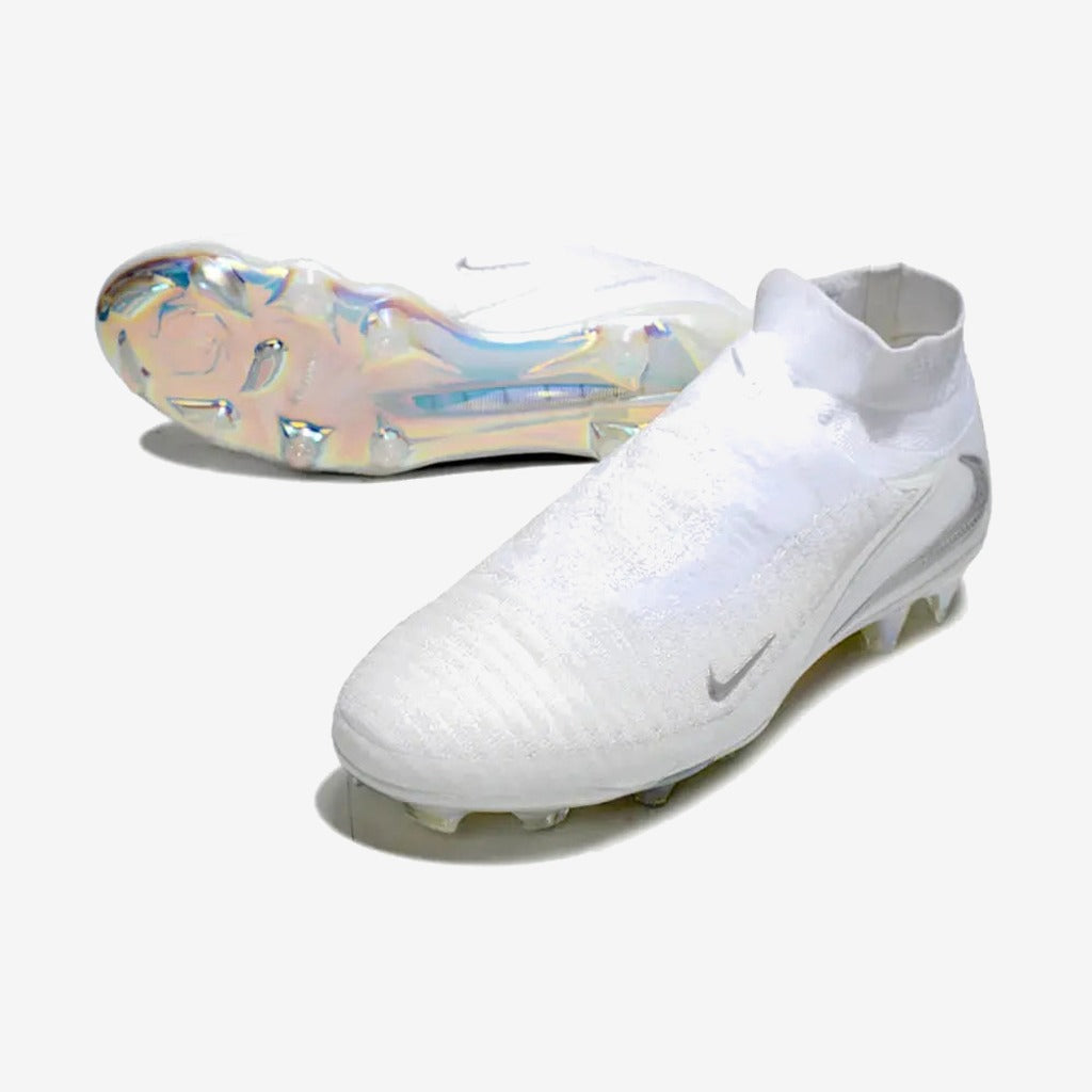 Nike Phantom 6 High Elite FG - Phantom 6 High Elite FG - Full white - Blanc