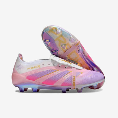 Adidas Predator 25 Elite Tongue FG - Rose/Blanc/OR
