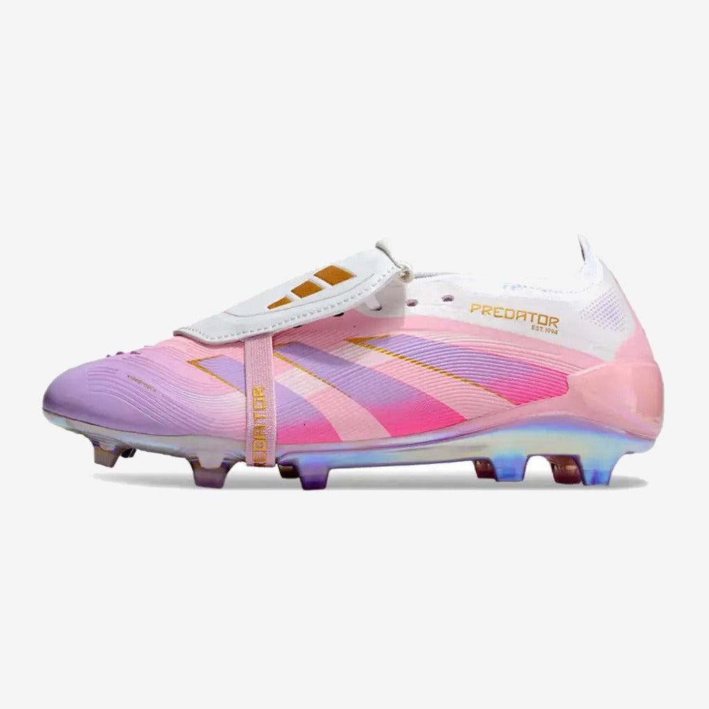 Adidas Predator 25 Elite Tongue FG - Rose/Blanc/OR