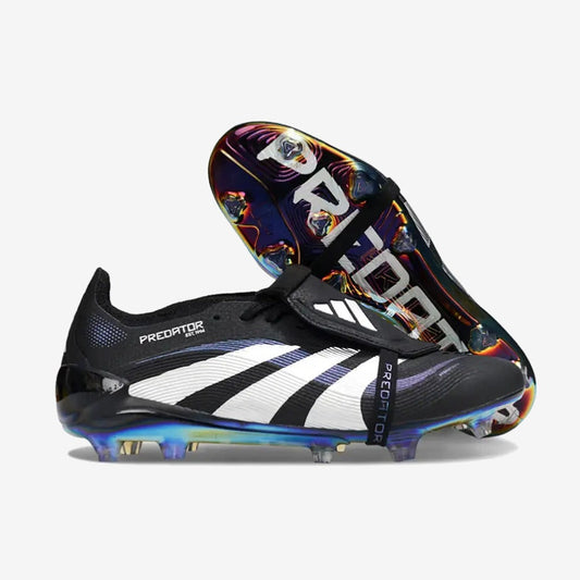 Adidas Predator 25 Fold-over Tongue FG - Noir/Violet/Multicolor
