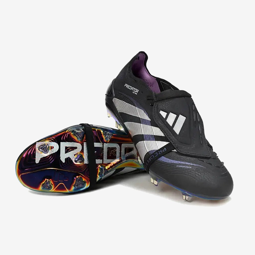 Adidas Predator 25 Fold-over Tongue FG - Noir/Violet/Multicolor