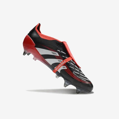 Adidas Predator 25 Fold-over Tongue SG Moments - Noir/Blanc/Rouge ÉDITION LIMITÉE