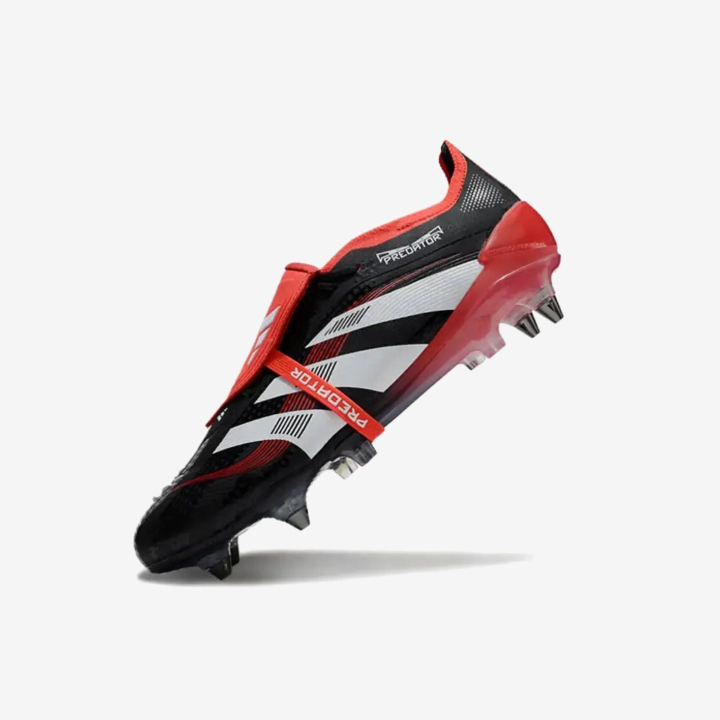 Adidas Predator 25 Fold-over Tongue SG Moments - Noir/Blanc/Rouge ÉDITION LIMITÉE