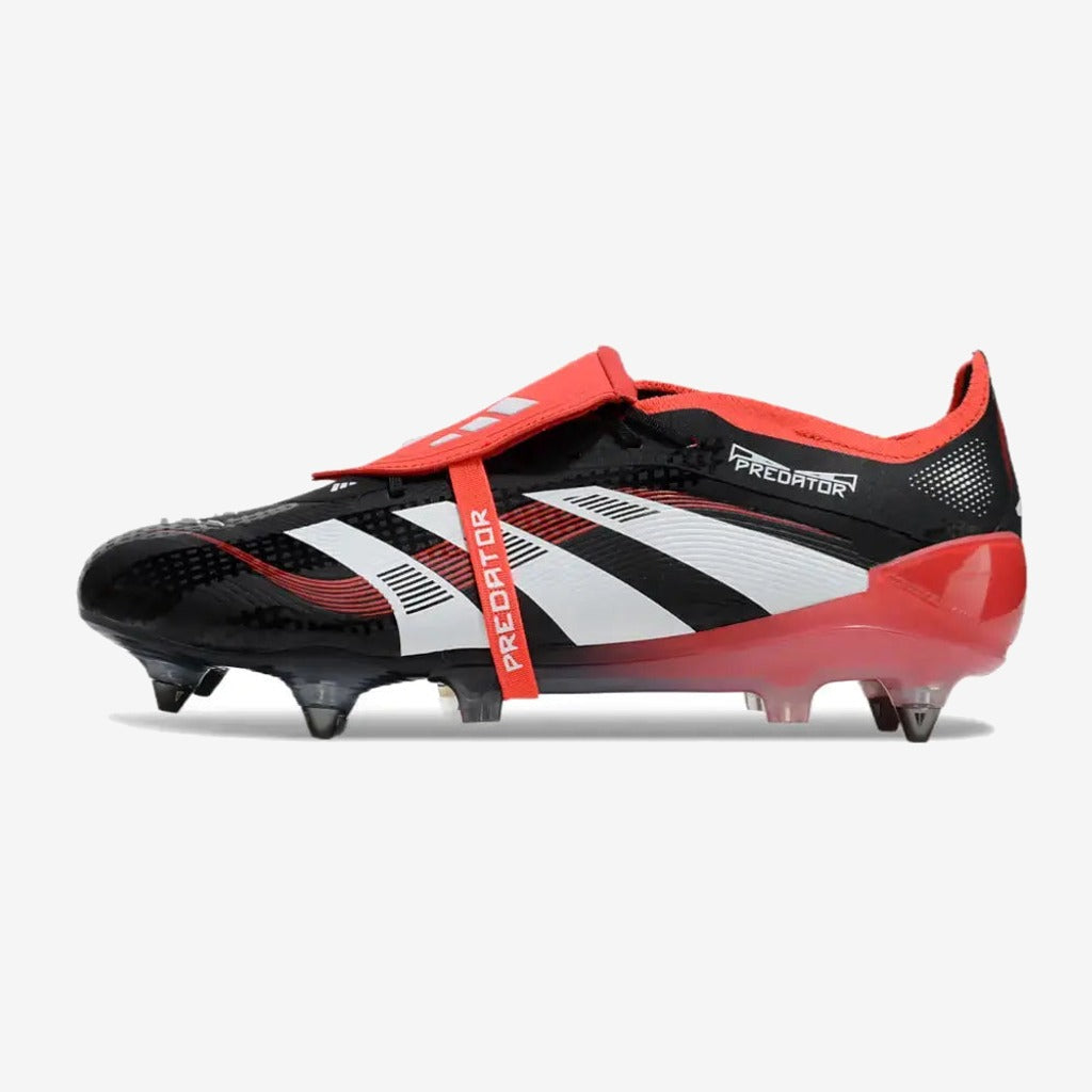 Adidas Predator 25 Fold-over Tongue SG Moments - Noir/Blanc/Rouge ÉDITION LIMITÉE