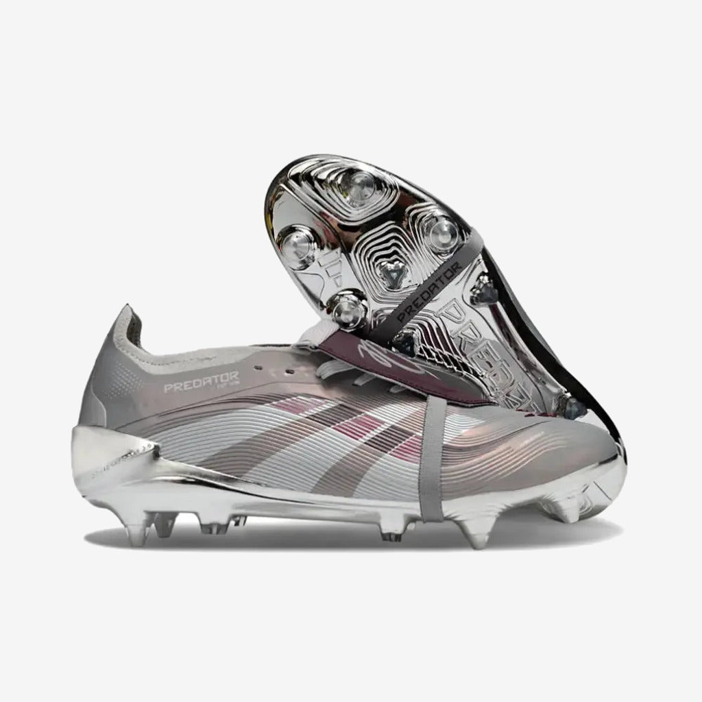 Adidas Predator 25 Tongue SG Bellingham - Argent/Bordeaux