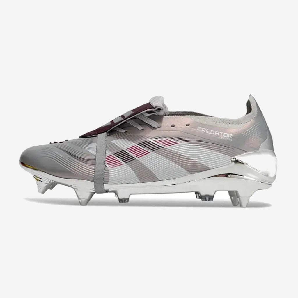 Adidas Predator 25 Tongue SG Bellingham - Argent/Bordeaux