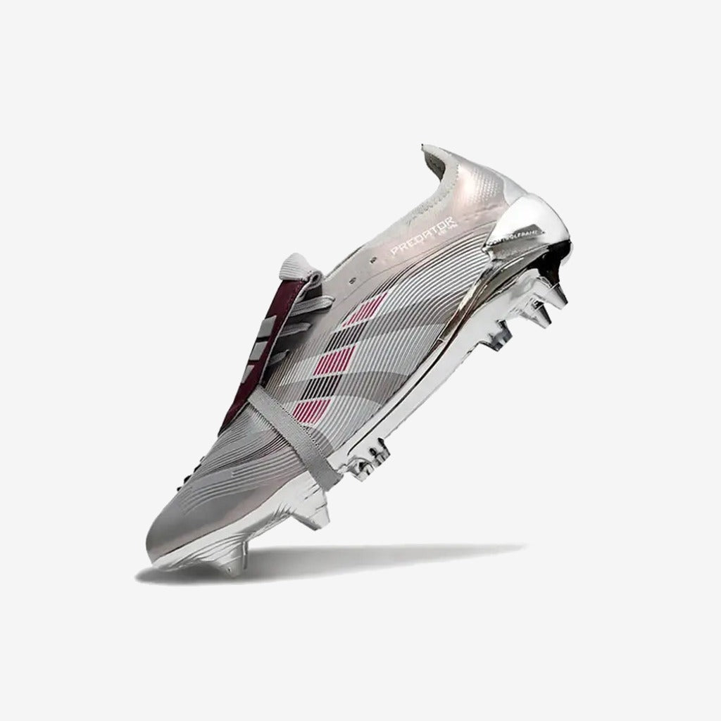 Adidas Predator 25 Tongue SG Bellingham - Argent/Bordeaux