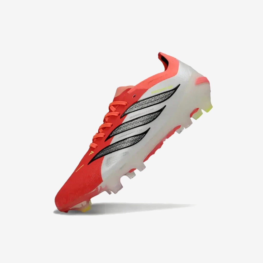 Adidas PREDATOR 26 ELITE LACETS FG BORN FOR GOALS - LUCID RED/NOIR/BLANC