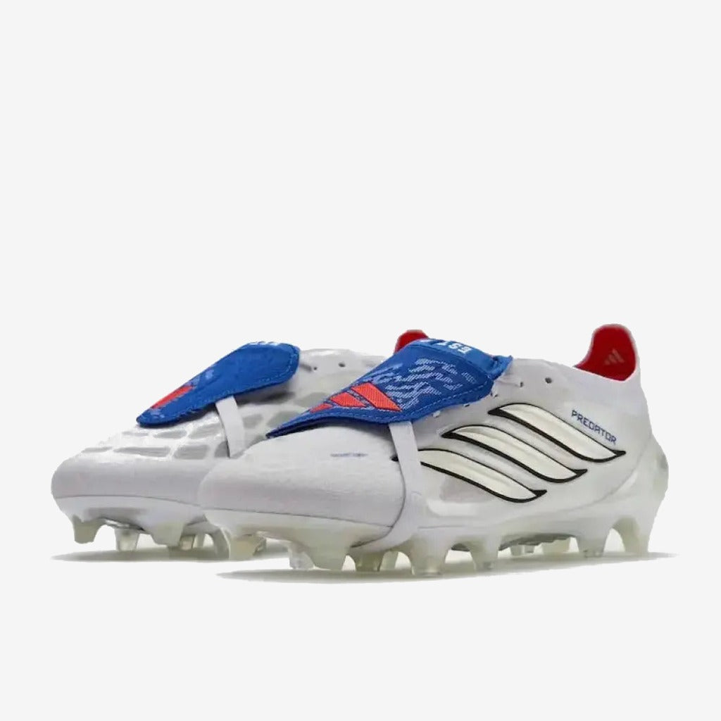 Adidas Predator 26 Elite Fold-over Tongue FG Jude Bellingham - Blanc/Bleu/Rouge
