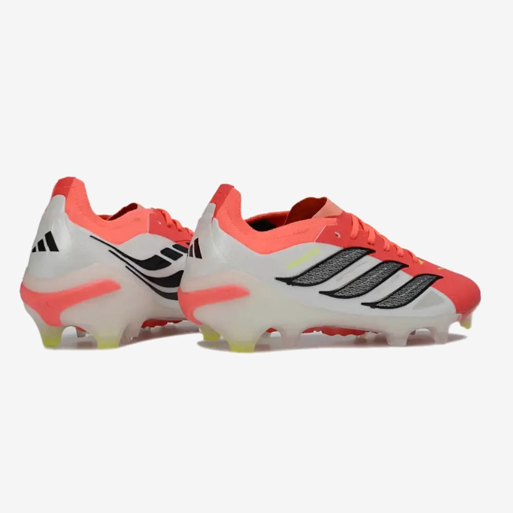 Adidas PREDATOR 26 ELITE LACETS FG BORN FOR GOALS - LUCID RED/NOIR/BLANC