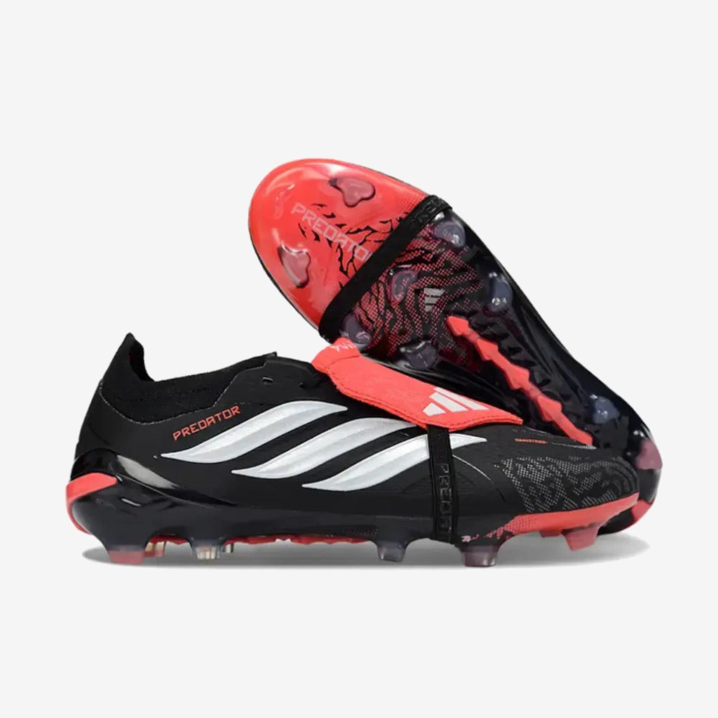 Adidas PREDATOR 26 Tongue FG - Immortal DNA - Noir/Rouge/Blanc