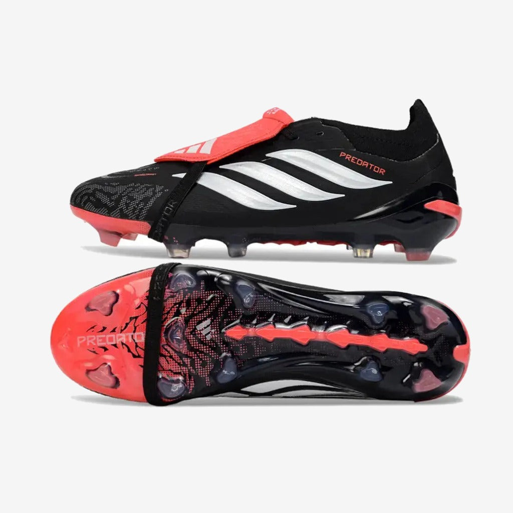 Adidas PREDATOR 26 Tongue FG - Immortal DNA - Noir/Rouge/Blanc