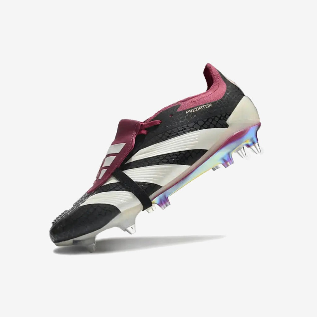 Adidas Predator 30 SG - Noir/Blanc/Legacy Burgundy ÉDITION LIMITÉE