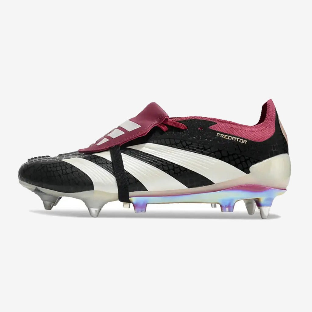 Adidas Predator 30 SG - Noir/Blanc/Legacy Burgundy ÉDITION LIMITÉE