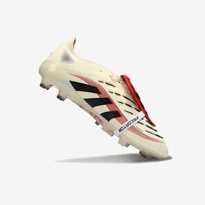 Adidas Predator Elite Fold-over Tongue AG Champagne - Blanc/Noir/Pure Ruby