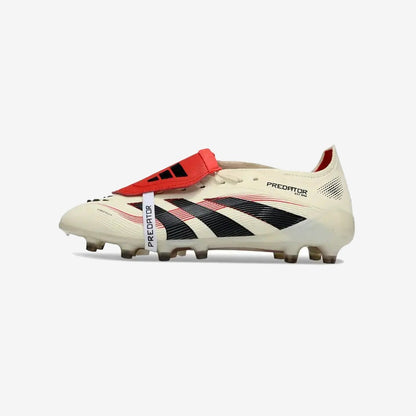 Adidas Predator Elite Fold-over Tongue AG Champagne - Blanc/Noir/Pure Ruby